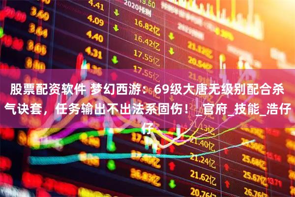 股票配资软件 梦幻西游：69级大唐无级别配合杀气诀套，任务输出不出法系固伤！_官府_技能_浩仔